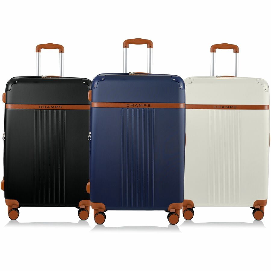 CHAMPS Vintage Collection, 2-piece Hardside Luggage set, Navy