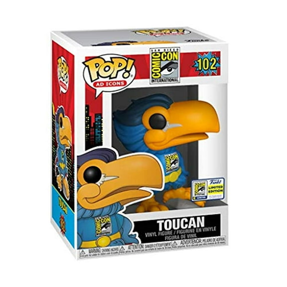 Funko POP Ad Icons San Diego Comic Con Toucan as Superhero 102 SDCC 2020