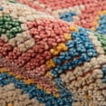 thumbnail image 3 of Momeni Nomad Wool Hand Knotted Rust Area Rug 5' X 8', 3 of 7