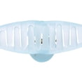 thumbnail image 4 of Claire's Teen Girl's Turquoise Frosted Marble Hair Claw Clips, 2-Pack, Medium, 4 of 4