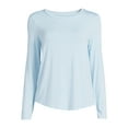 thumbnail image 5 of No Boundaries Women's Juniors Long Sleeve Washed Tee, 5 of 5