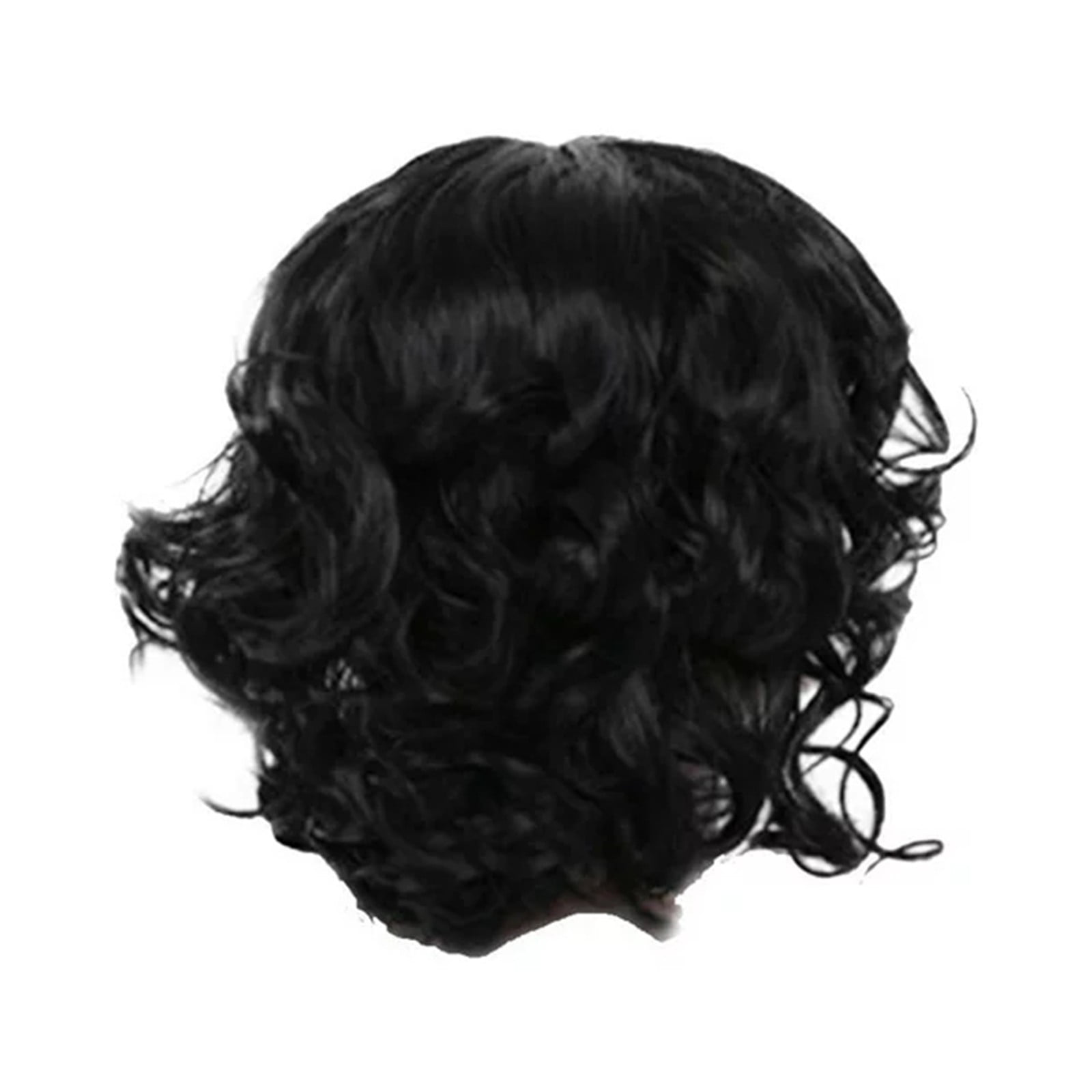 Ombre Blonde Bob Wig for Women, Short Straight Synthetic Wig Natural Looking Lace Front Style Wig for Daily Party(Black-2,One Size)