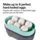 thumbnail image 4 of Hamilton Beach Sous Vide Style - Máquina eléctrica para picar huevos, cocina y cazador furtivo de huevos duros con bandeja antiadherente extraíble, hace 2 en menos de 10 minutos, color verde azulado (, 4 of 5
