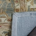 thumbnail image 4 of SAFAVIEH Antiquity Lorraine Floral Bordered Wool Area Rug, Grey Blue/Beige, 9' x 12', 4 of 7