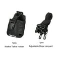 thumbnail image 3 of Multifunción Negro MSC-20B Nylon Bolsa Estuche Dos Vías Radio Transceptor Walkie Talkie Bolsa, 3 of 5