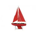 thumbnail image 2 of Handcrafted Model Ships Wooden It Floats Ruby Compass Model Sailboat 12", 2 of 2