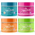 thumbnail image 1 of Tub Works Bath Slime Kids Body Wash variedad paquete de 4 | Textura pegajosa y divertida con aromas frutales frescos | Probado por dermatólogos | Juguetes de baño divertidos sensoriales para niños peq, 1 of 5