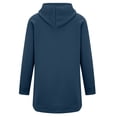 thumbnail image 5 of Certgust Hoodies for Women Loose Hoodie Long Hooded Tops Ladies Sweatshirt Sweater Asymmetric Blouse with Relaxed Fit for Trendy Everyday Casual Wear, 5 of 7