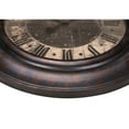 thumbnail image 3 of Clocks, 30" Round, Large Oversized, Wall Clock, Brown, Transitional, 3 of 4