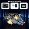 thumbnail image 5 of LED Light for Lego-75257  Millennium Falcon Building Blocks Model (Lego Set NOT Included), 5 of 12