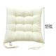thumbnail image 3 of Cojín de silla de color liso de 40 x 40 x 7 cm | Cojín de oficina con lazo | Cojín suave para sillas de comedor, sofás y taburetes | Cojín ligero de 260 g para interiores, para casa, oficina y, 3 of 4