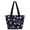 Dreamy Flower, variant on CHAOYUNYI Large Waterproof Tote Bag for Women, Padded Work Bag with 15" Laptop Sleeve, Discreet Anti-Theft Pocket, Bottle Holder & Internal Organizer, Black
