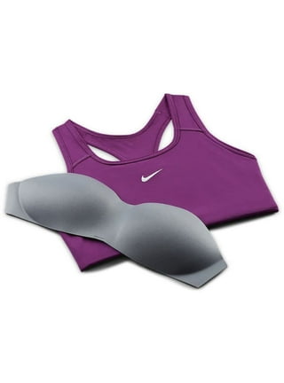 Nike Swoosh Women's Medium-Support 1-Piece Pad Sports Bra BV3636-100 Size  XS White/Black : Clothing, Shoes & Jewelry 