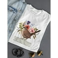 thumbnail image 3 of Avian Collage I T-Shirt Women -Victoria Borges Designs, Female x-Large, 3 of 4