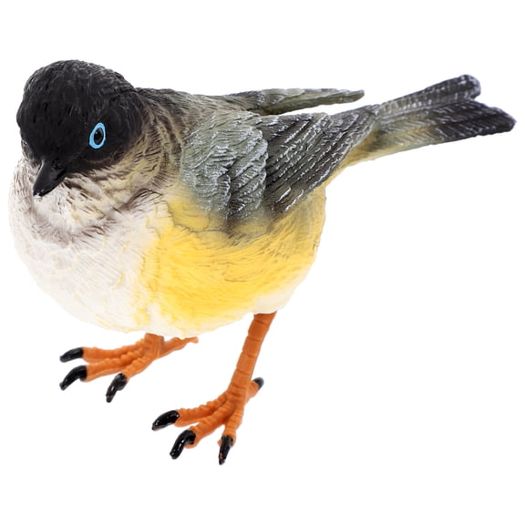 BESTOYARD lifelike bird model Bird Figurine Multi-colored 1 Pair 4.5in