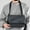 Gray#1, variant on HOARBOEG Crossbody bag for Commuting, Messenger Bag for Men, Water-Resistant Small Sling Bag, 11.42*3.15*8.66in Black