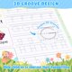 thumbnail image 5 of ASIGN Cuadernos Mágicos de Caligrafía Reutilizables, Set de 6 Libros para Niños, 5 of 9