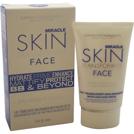 Miracle Skin Transformer Face SPF 20, Translucent, 1.5 Oz