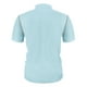 thumbnail image 5 of Blusa y camisa de cuello alto de manga corta para hombre, informal, de verano, a la moda, de color liso, con bolsillos y botones, blusa de cuello alto para hombre., 5 of 9