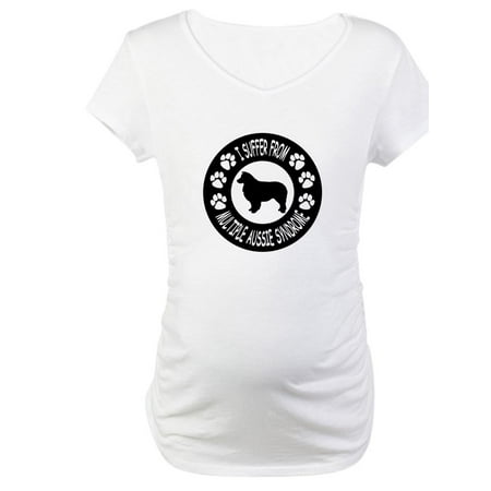 

CafePress - Australian Shepherd Dog Maternity T Shirt - Cotton Maternity T-shirt Cute & Funny Pregnancy Tee
