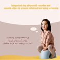 thumbnail image 3 of Stool Rainbow Shape Footstool Kids Step Stool Seat for Living Room Indoor Furniture Children'S Stool Toy Yellow, 3 of 5
