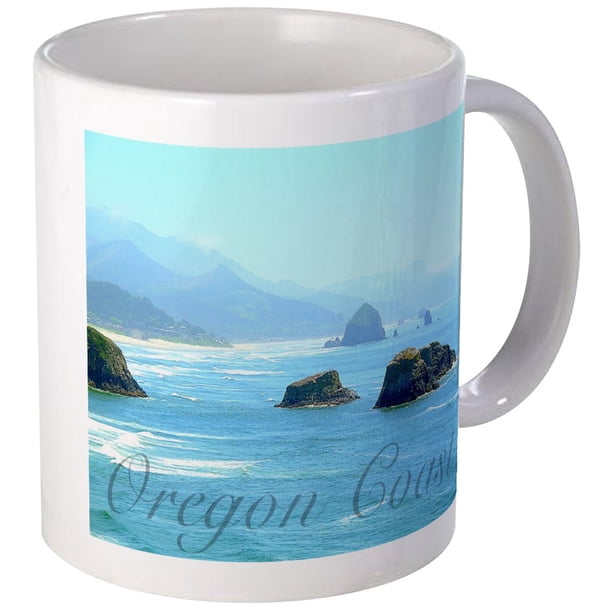 CafePress Oregon Coast Mug Unique Coffee Mug, Coffee Cup CafePress