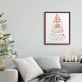 thumbnail image 2 of Stupell Industries Milk and Cookies Phrase Christmas Plaid Gnome Fairy Tales & Fantasy Painting Black Framed Art Print Wall Art, 24 x 30, 2 of 7