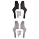 thumbnail image 1 of 2 Pares de Estriberas de Motocicleta Extensiones de Estriberas de para Vespa GT GTS GTV 60125150200250300 300ie (negro + ), 1 of 9