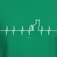 thumbnail image 3 of CafePress - Cat Heartbeat T Shirt - Men's Classic Graphic Cotton T-Shirt, 3 of 4