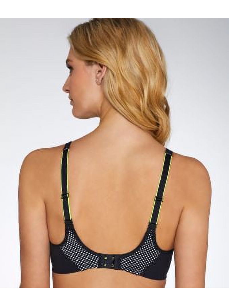 Women's Maidenform DM7990 Custom Lift Underwire Sports Bra (Black