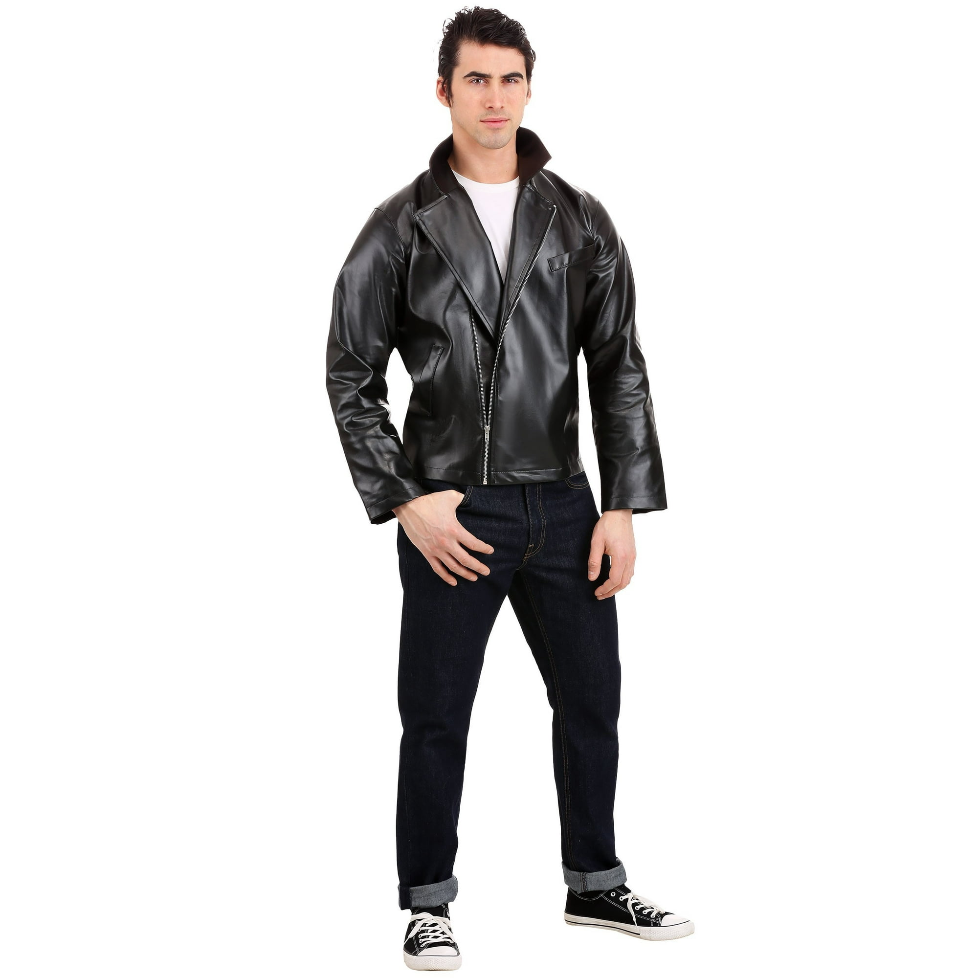 John Travolta Grease TBirds Leather Jacket ubicaciondepersonas.cdmx