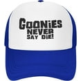 thumbnail image 3 of Goonies Never Say Die Unisex Adjustable Washed Baseball Cap Black, 3 of 9