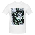 thumbnail image 4 of Bingfone Cartoon Koala Bear Men'S Loose Fit Short-Sleeve Pocket T-Shirt, 4 of 7