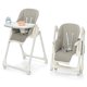 thumbnail image 1 of Costway Trona Plegable para Bebés Silla de Comer Ajustable con 4 Ruedas Bloqueables 6 Alturas Bandeja Extraíble Cojín 70 x 56 x 88-106 cm, 1 of 10