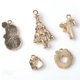 thumbnail image 5 of 10 Piezas de Aleación de Cristal Colgante de Navidad Decoración de Joyería de para Cadena de DIY Admiración, 5 of 9