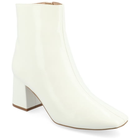 

Journee Collection Womens Haylinn Tru Comfort Foam Wide Width Inside Zip Block Heel Booties