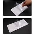 thumbnail image 1 of Bolsa de etiquetas adhesivas de película suave transparente, caja de rotación con sellado adhesivo, portatarjetas autoadhesivo, bolsa de tarjetas de identificación de material plástico con pegamento, 1 of 2
