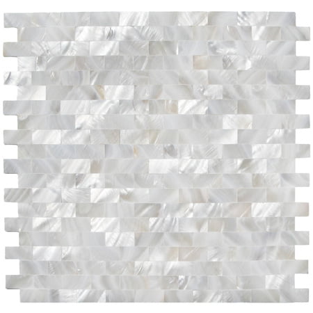 White Brick Groutless Pearl S Tile, Is There Groutless Tile For Backsplash