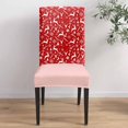 thumbnail image 4 of Chair Covers for Dining Room Set of 6,Christmas Santa Claus Elk Stretch Seat Protector Removable Washable Chairs Slipcovers for Kitchen Banquet Wedding Hotel,Red Black Buffalo Plaid, 4 of 6