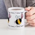 thumbnail image 6 of CafePress - Honey Bunny Mug - 11 oz Ceramic Mug - Novelty Coffee Tea Cup, 6 of 6