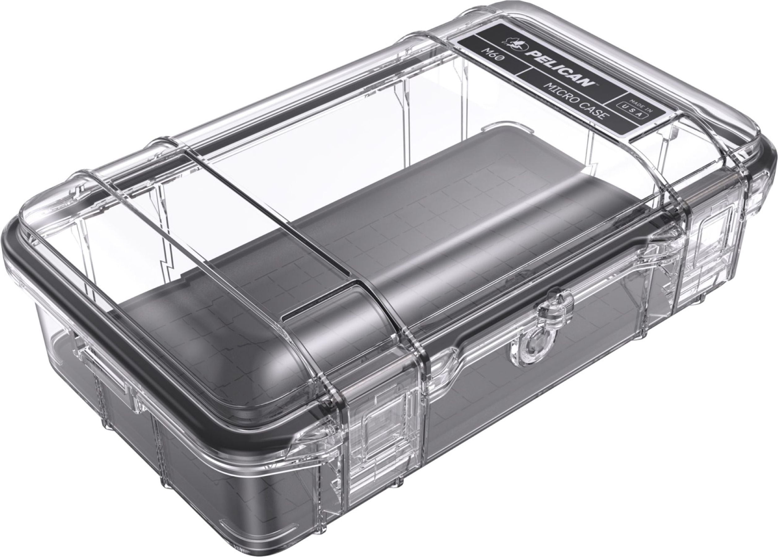 Pelican Micro Cases M60 Black Clar Lid