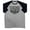 T-Shirt Heather Grey, variant on GYMISH RAGLAN Bench Press Workout Gym T-Shirt – Funny Gym Shirt for Men, Men's Bench Tee, Fitness & Bodybuilding Workout Apparel