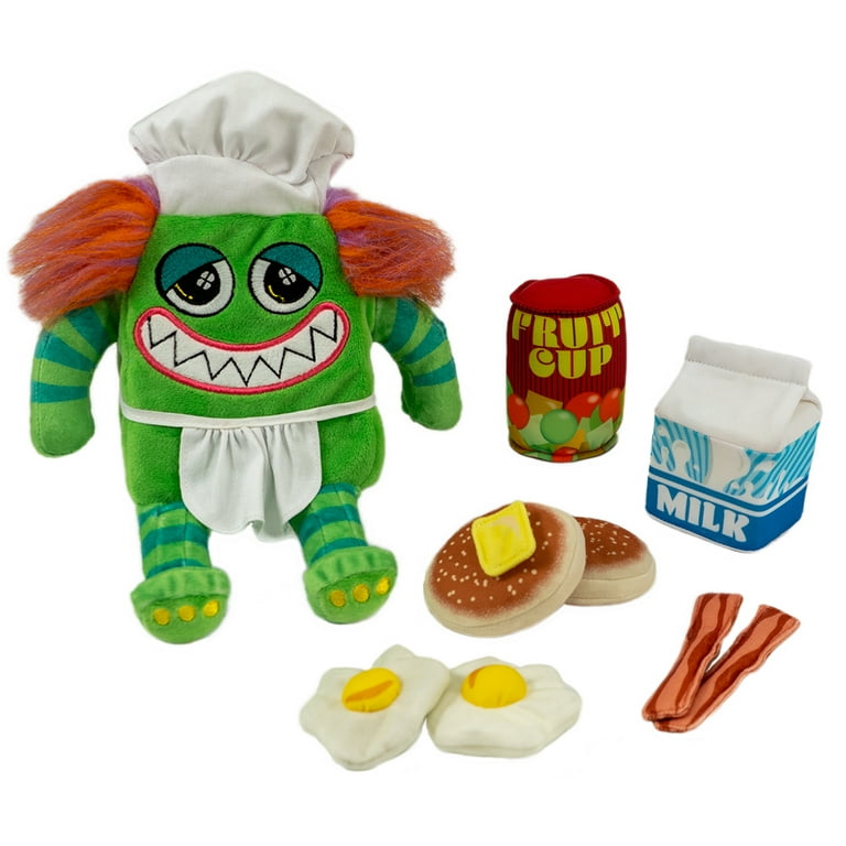 Boris the Breakfast Chef Plush Play Food Doll Playset Walmart