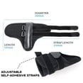 thumbnail image 3 of weibbin 2 Pcs Golf Wrist Sleeve for Beginner Practice, Corrective Strap for Swing Training, 3 of 9