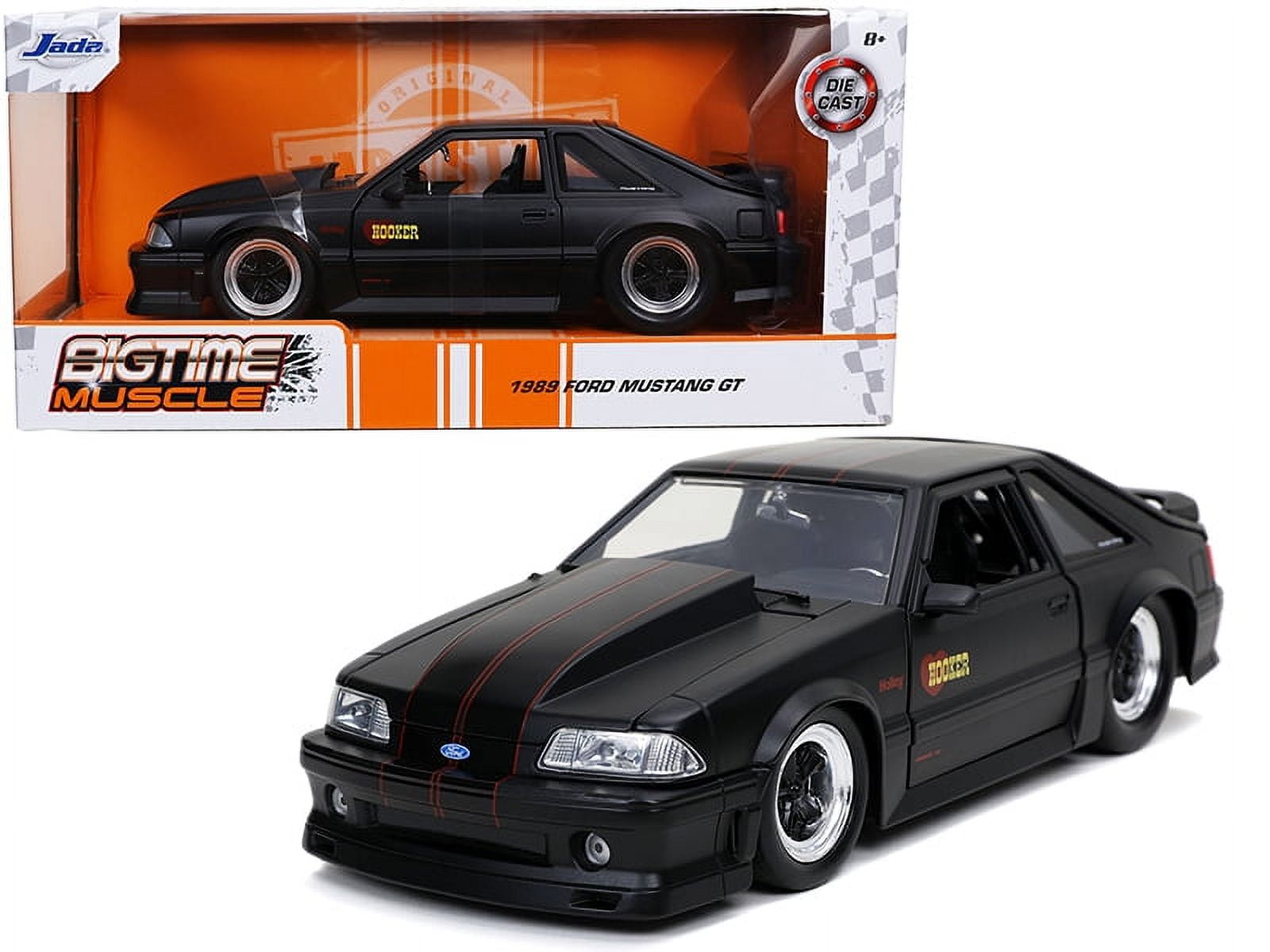 Diecast 2020 Ford Mustang Shelby GT500 Candy Red with Black