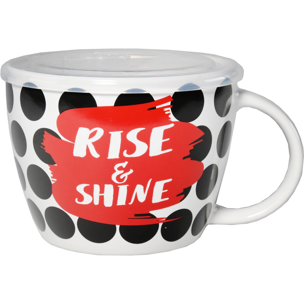 Rise & Shine Soup Mug with Lid