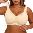 thumbnail image 2 of Plus Size Bras for Women Baeitkot Women's Breathable Full Cup Lace Comfortable Plus Size Bra, 2 of 6