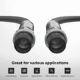 thumbnail image 2 of KLYNE - Black, Booted Rg6 Coaxial Cable, All Weather Proof Coax, 3 Feet (0.9 Meter), 2 of 6