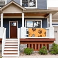 thumbnail image 4 of ZICANCN Banner Yard Signs, Leopard Print Heart Dog Paw Party Wall Decor for Indoor Outdoor Room, Small Size, 4 of 7