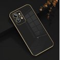 thumbnail image 2 of Compatible with Realme GT2 Pro Case Silicone Shockproof Realme GT2 Pro Phone Case Anti-Scratch Ultra Thin Plating TPU Cases (Realme GT2 Pro, Black), 2 of 7